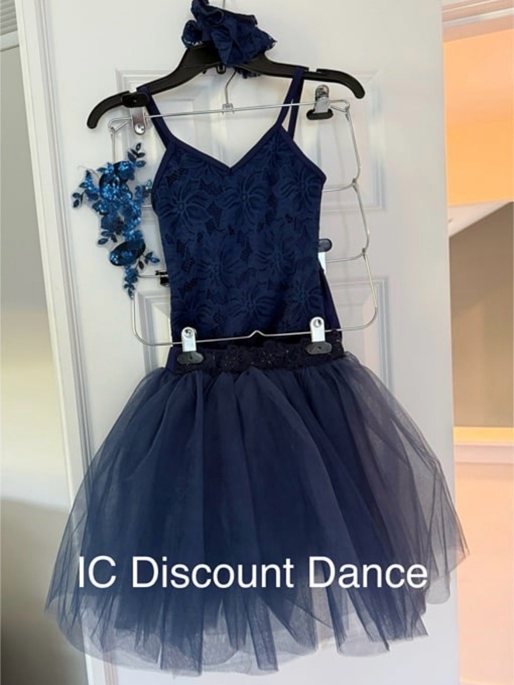 Navy blue IC Discount Dance costume